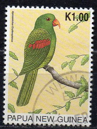 Papua Neuguinea, Mi-Nr. 770 gest., Papagei