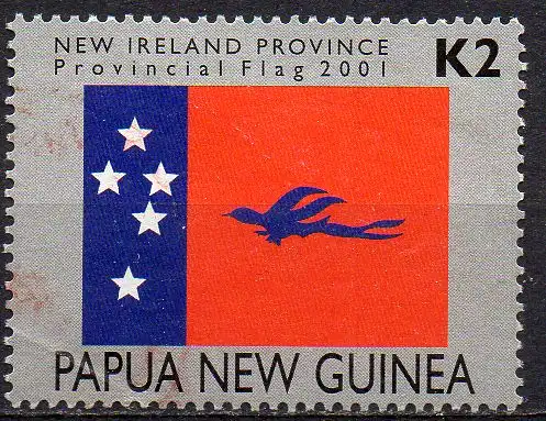 Papua Neuguinea, Mi-Nr. 914 gest., Provinz-Fahne