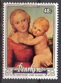 Penrhyn, Mi-Nr. 359 **, Weihnachten 1983