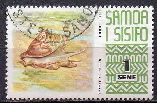 Samoa, Mi-Nr. 262 gest., Muschel