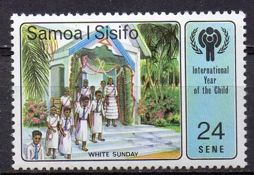 Samoa, Mi-Nr. 400 **, Internationales Jahr des Kindes