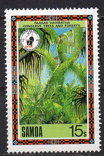 Samoa, Mi-Nr. 659 **, Urwald