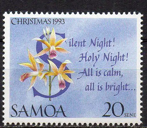 Samoa, Mi-Nr. 763 **, Weihnachten 1993