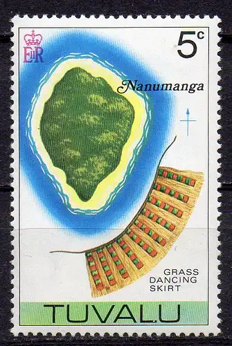 Tuvalu, Mi-Nr. 26 X **, 