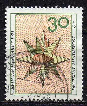 BRD, Mi-Nr. 790 gest., Weihnachten 1973