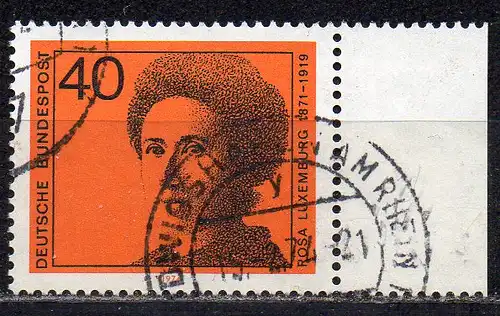 BRD, Mi-Nr. 794 gest., Frauenrechtlerinnen