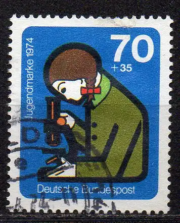BRD, Mi-Nr. 803 gest., Jugend 1974