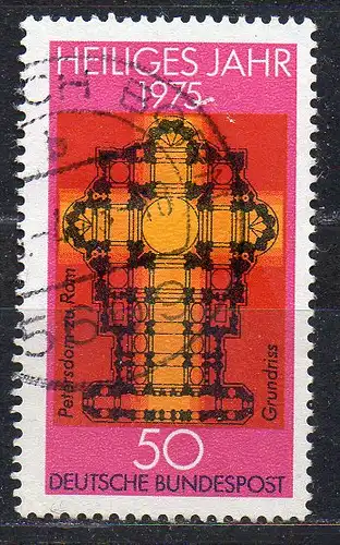 BRD, Mi-Nr. 834 gest., Heiliges Jahr