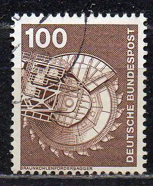 BRD, Mi-Nr. 854 gest., DS Industrie und Technik
