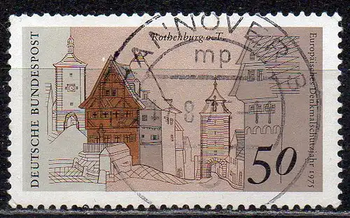 BRD, Mi-Nr. 861 gest., Europäisches Denkmalschutzjahr