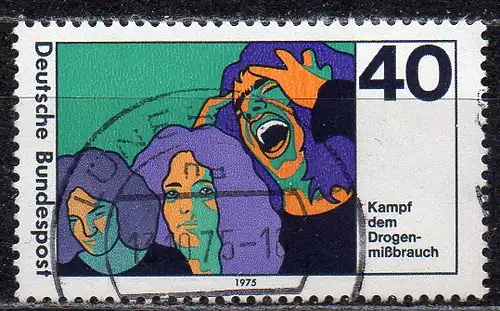 BRD, Mi-Nr. 864 gest., Kampf dem Drogenmissbrauch