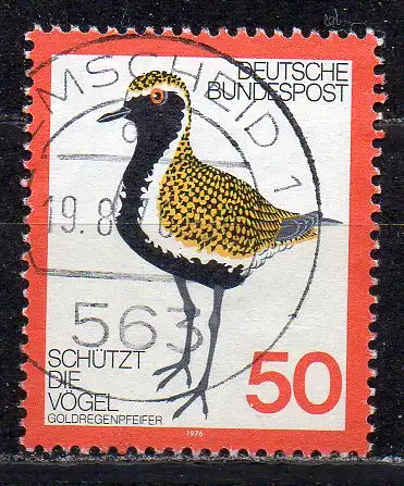BRD, Mi-Nr. 901 gest., Vogelschutz