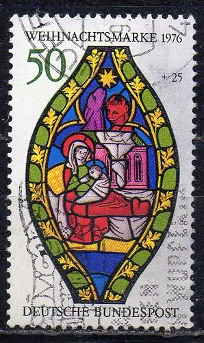 BRD, Mi-Nr. 912 gest., aus Block 13, Weihnachten 1976