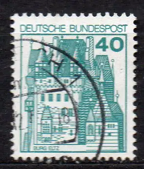 BRD, Mi-Nr. 915 gest., DS Burgen und Schlösser