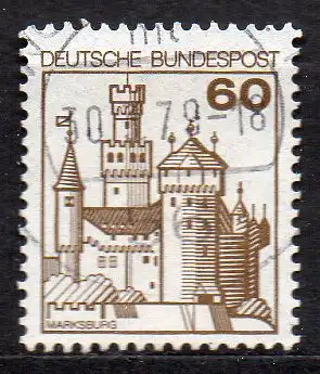 BRD, Mi-Nr. 917 gest., DS Burgen und Schlösser