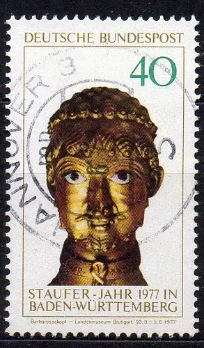 BRD, Mi-Nr. 933 gest., Stauferjahr in Baden-Württemberg