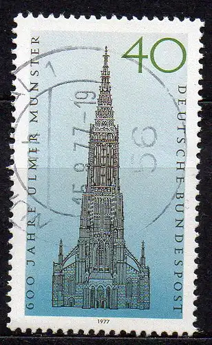 BRD, Mi-Nr. 937 gest., 600 Jahre Ulmer Münster