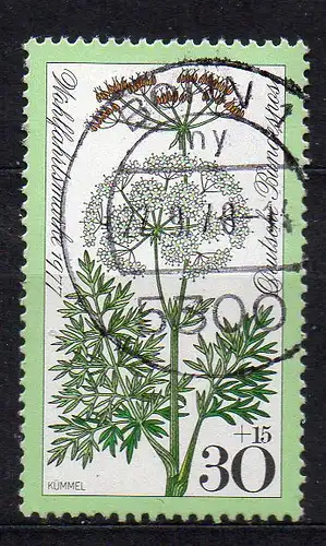 BRD, Mi-Nr. 949 gest., Wohlfahrt 1977: Wiesenblumen