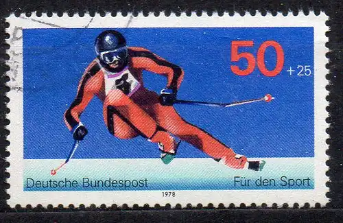 BRD, Mi-Nr. 958 gest., Sporthilfe