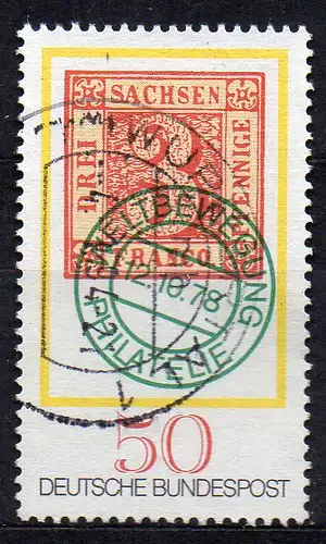 BRD, Mi-Nr. 981 gest., Tag der Briefmarke