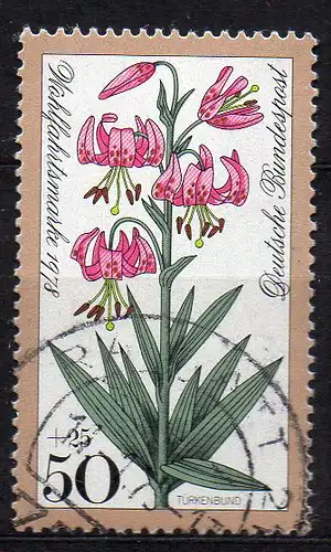 BRD, Mi-Nr. 984 gest., Wohlfahrt 1978 - Waldblumen