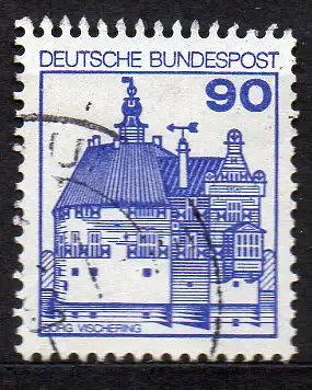 BRD, Mi-Nr. 997 gest., DS Burgen und Schlösser