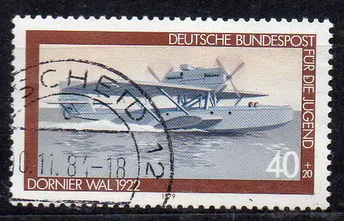 BRD, Mi-Nr. 1005 gest., Jugend 1979 - Luftfahrt