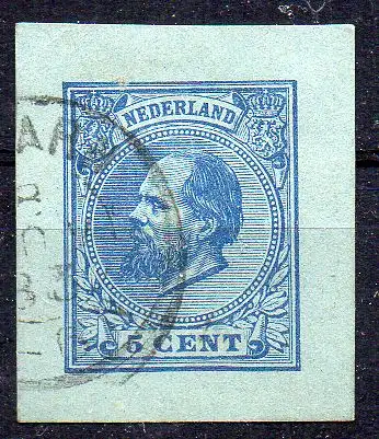 Niederlande, Ganzsachenausschnitt