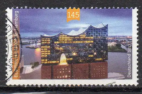 BRD, Mi-Nr. 3278 gest., Elbphilharmonie Hamburg 