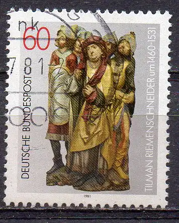 BRD, Mi-Nr. 1099 gest., Tilman Riemenschneider