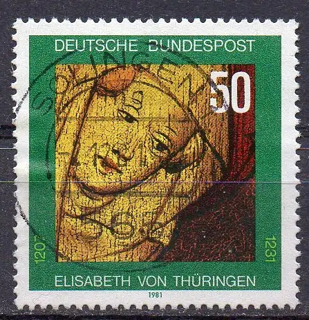 BRD, Mi-Nr. 1114 gest., Hl. Elisabeth