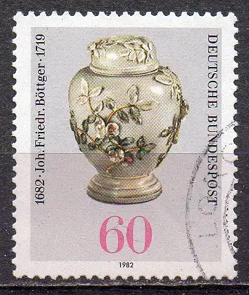 BRD, Mi-Nr. 1118 gest., Johann Friedrich Böttger
