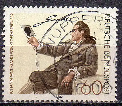 BRD, Mi-Nr. 1121 gest., Johann Wolfgang von Goethe