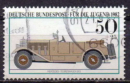 BRD, Mi-Nr. 1124 gest., Jugend 1982 - historische Autos