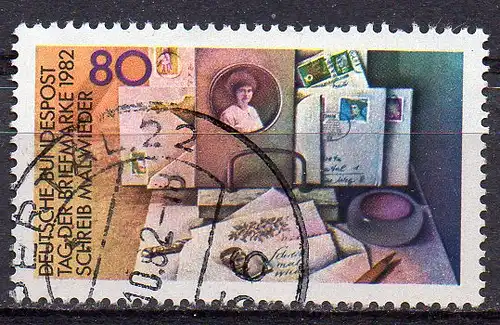 BRD, Mi-Nr. 1154 gest., Tag der Briefmarke 1982