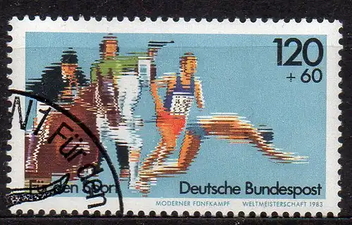 BRD, Mi-Nr. 1173 gest., Sporthilfe