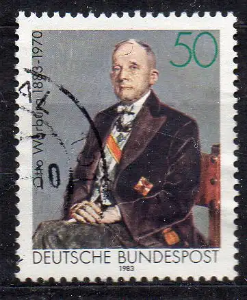 BRD, Mi-Nr. 1184 gest., Otto Warburg