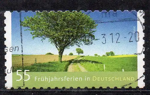 BRD, Mi-Nr. 2923 gest., gestanzt, Ferien in Deutschland: Frühjahr