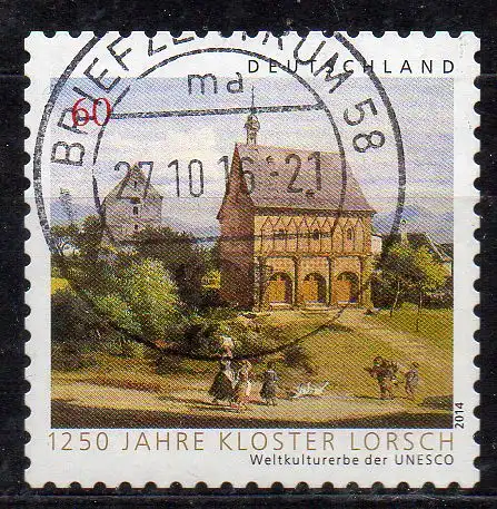 BRD, Mi-Nr. 3055 gest., gestanzt, Kloster Lorsch
