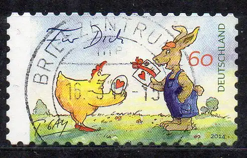 BRD, Mi-Nr. 3066 gest., gestanzt, Ostern