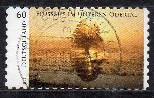 BRD, Mi-Nr. 3080 gest., gestanzt, Unteres Odertal