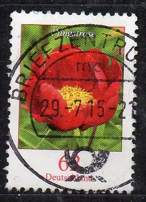 BRD, Mi-Nr. 3114 gest., DS Blumen: Pfingstrose
