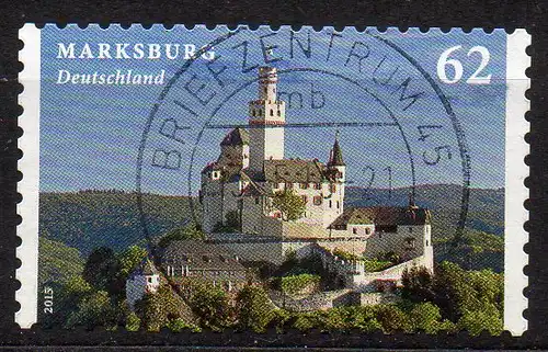 BRD, Mi-Nr. 3127 gest., gestanzt, Marksburg
