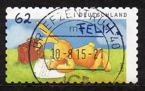BRD, Mi-Nr. 3142 gest., gestanzt, Felix der Hase