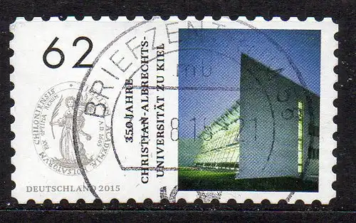 BRD, Mi-Nr. 3155 gest., gestanzt, 300 Jahre Universität Kiel