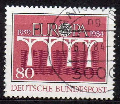 BRD, Mi-Nr. 1211 gest., Europa CEPT 1984
