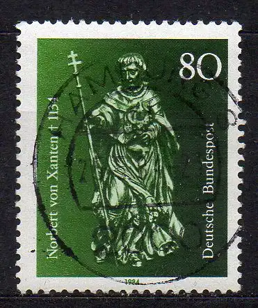 BRD, Mi-Nr. 1212 gest., hl. Norbert von Xanten