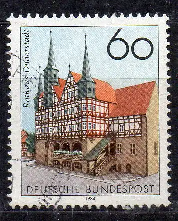 BRD, Mi-Nr. 1222 gest., 750 Jahre Rathaus Duderstadt