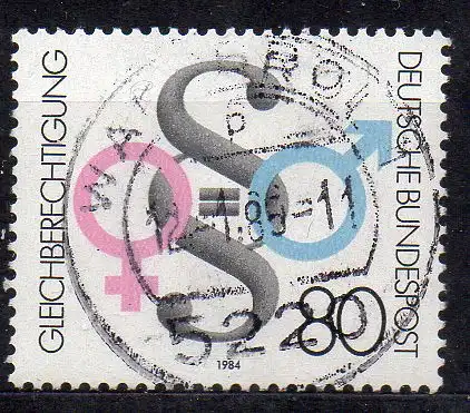 BRD, Mi-Nr. 1230 gest., Gleichberechtigung