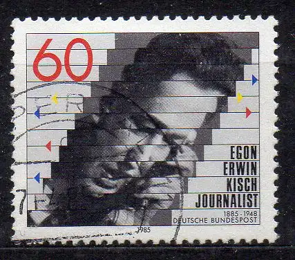 BRD, Mi-Nr. 1247 gest., Egon Erwin Kisch